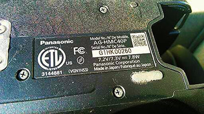 Panasonic AVCCAM AG‑HMC40 3.05 MP Professional HD Camcorder ‑ 1080p Camera HMC40