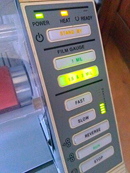 GBC HEATSEAL ULTIMA 65-1 ACCO LAMINATOR 27" WIDE WORKS PERFECTLY!!!!