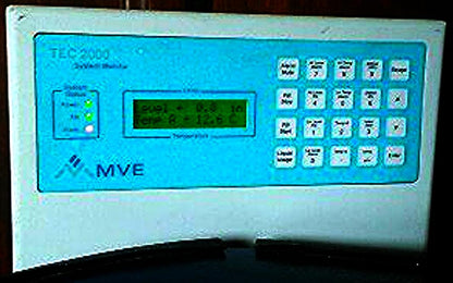 MVE XLC 230 F CRYOGENIC STORAGE TANK & TEC 2000 SYSTEM MONITOR WATCH VIDEO GREAT