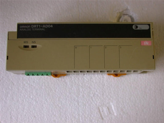 OMRON DRT1-AD04 PLC ANALOG INPUT TERMINAL FREE SHIPPING