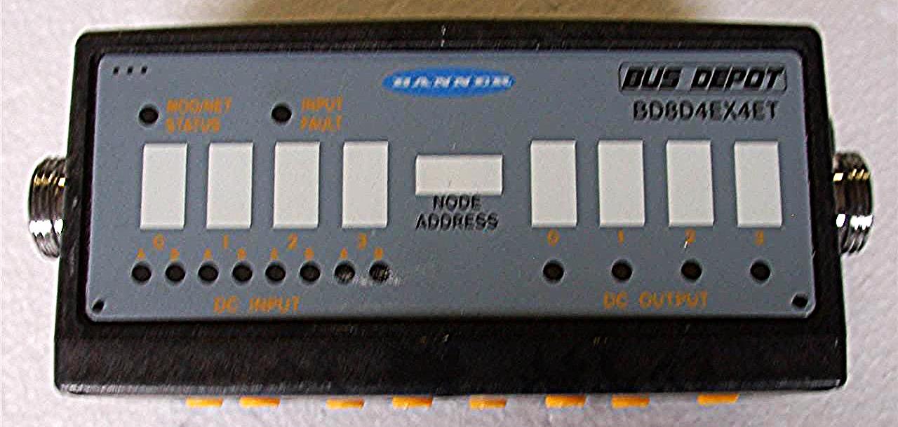 BANNER BD8D4EX4ET BUS DEPOT Advanced I/O module Fieldbus Sensor Actuator