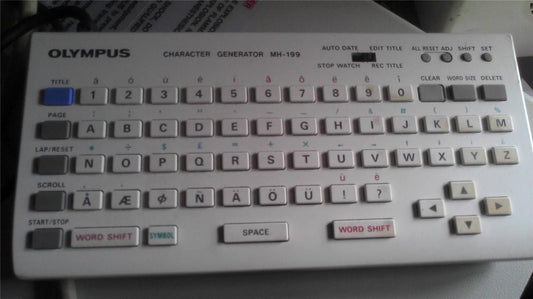 OLYMPUS MH-199 CHARACTER GENERATOR ENDOSCOPY LAPAROSCOPY