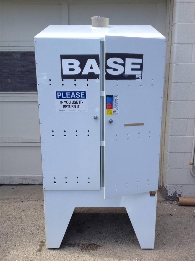 POLYURETHANE CHEMICAL CLEAN ROOM BASE OXIDIZER STORAGE CABINET 79 x 39 x31 OSHA