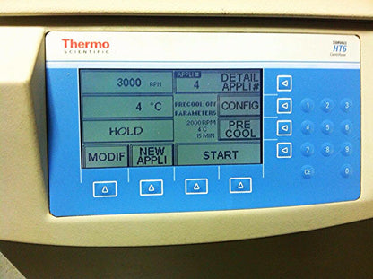 SORVALL HT-6 HIGH CAPACITY FLOOR REFRIGERATED LOW SPEED CENTRIFUGE RP6 ROTOR