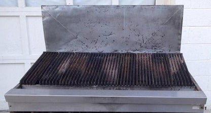 COMPLETE with BASE VULCAN 50INCH GAS CHAR BROILER 24" in Deep NG MASTER NATU GAS