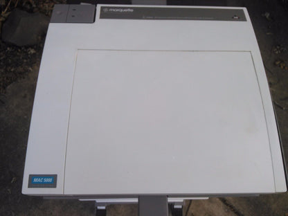 GE MARQUETTE MAC 5000 RESTING ECG EKG ANALYSIS SYSTEM CART