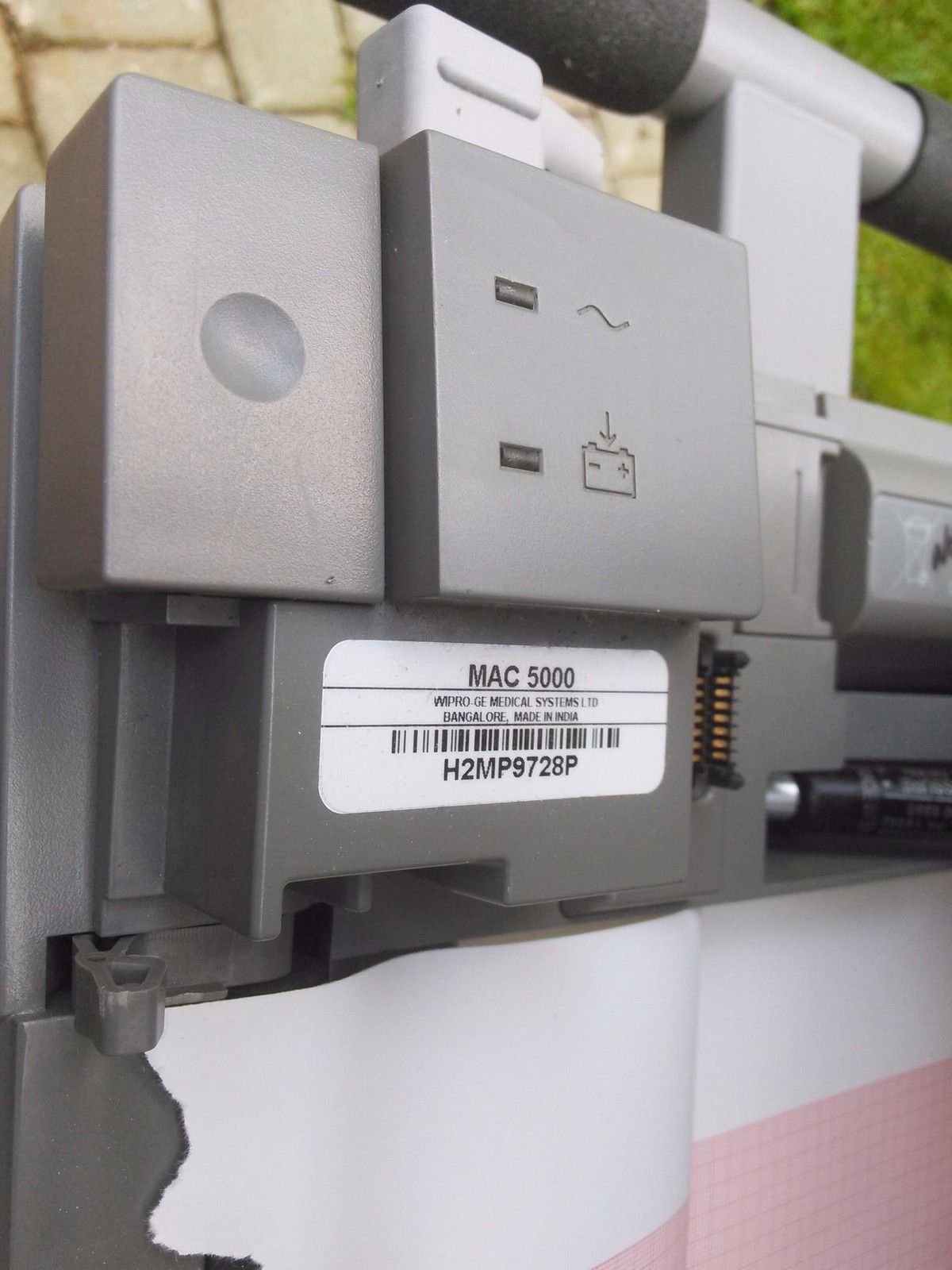 GE MARQUETTE MAC 5000 RESTING ECG EKG ANALYSIS SYSTEM CART