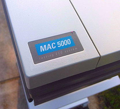GE MARQUETTE MAC 5000 RESTING ECG EKG ANALYSIS SYSTEM CART