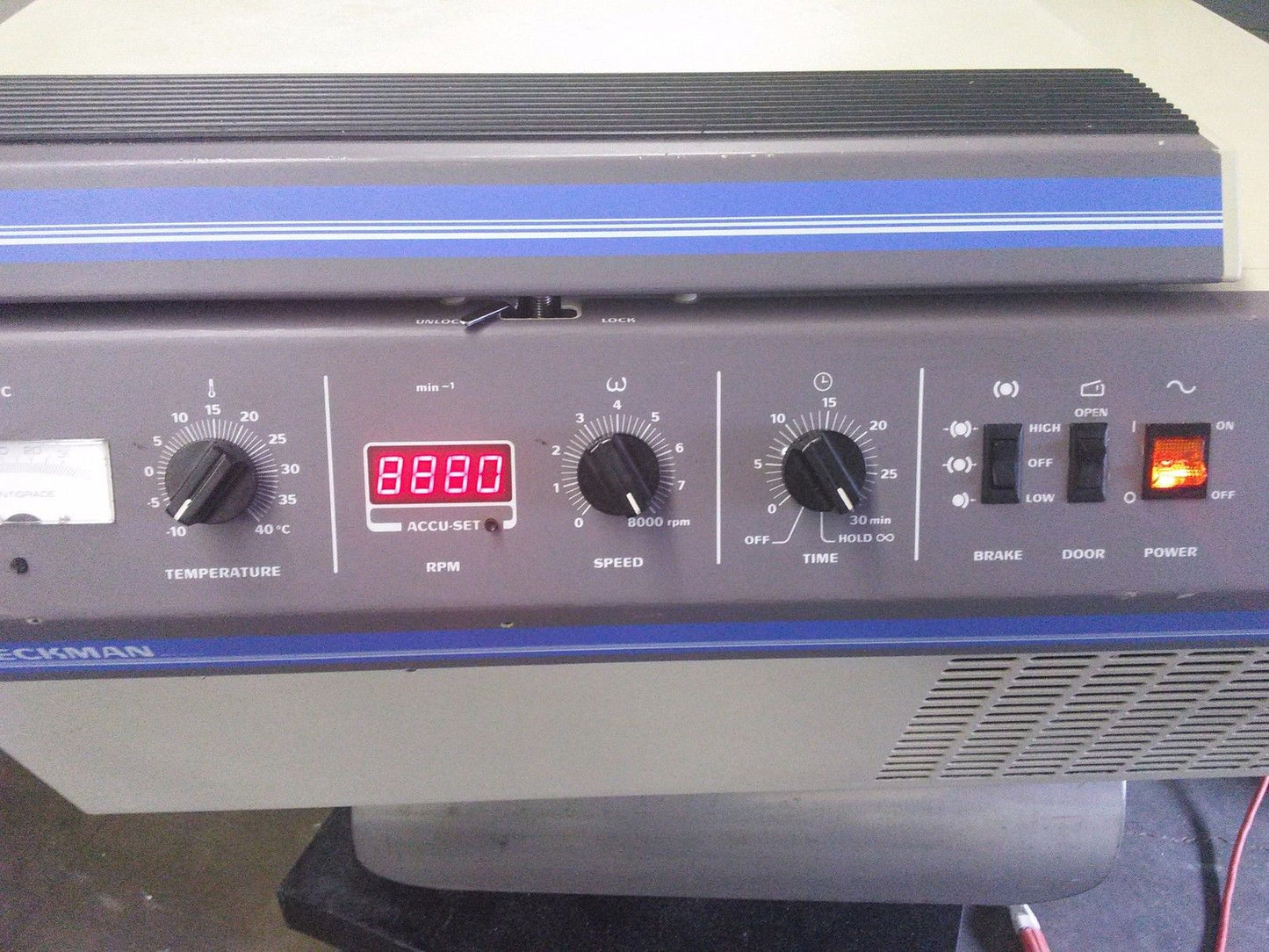 BECKMAN ALLEGRA 6 or GS-6 R CENTRIFUGE & GH-3.8 3750RPM ROTOR REFRIG WATCH VIDEO