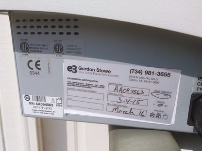 GRASON-STADLER GSI 61 TWO CHANNEL CLINICAL AUDIOMETER with ACCESSORIES