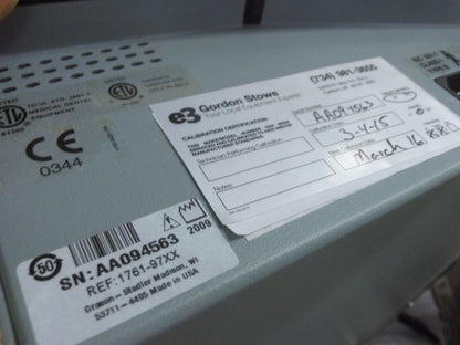 GRASON-STADLER GSI 61 TWO CHANNEL CLINICAL AUDIOMETER with ACCESSORIES