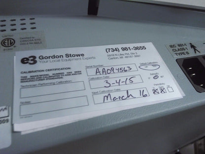 GRASON-STADLER GSI 61 TWO CHANNEL CLINICAL AUDIOMETER with ACCESSORIES