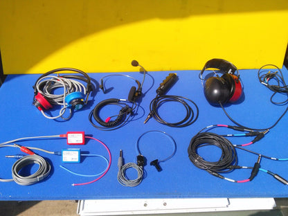 GRASON-STADLER GSI 61 TWO CHANNEL CLINICAL AUDIOMETER with ACCESSORIES