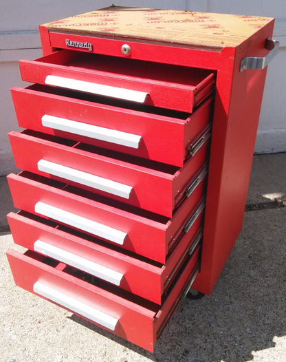 KENNEDY 5 DRAWER ROLLING TOOL CABINET TOOLBOX on WHEELS STYLE NUMBER 206-747943