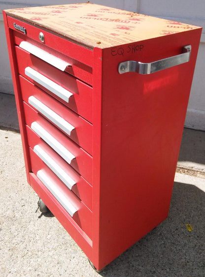 KENNEDY 5 DRAWER ROLLING TOOL CABINET TOOLBOX on WHEELS STYLE NUMBER 206-747943
