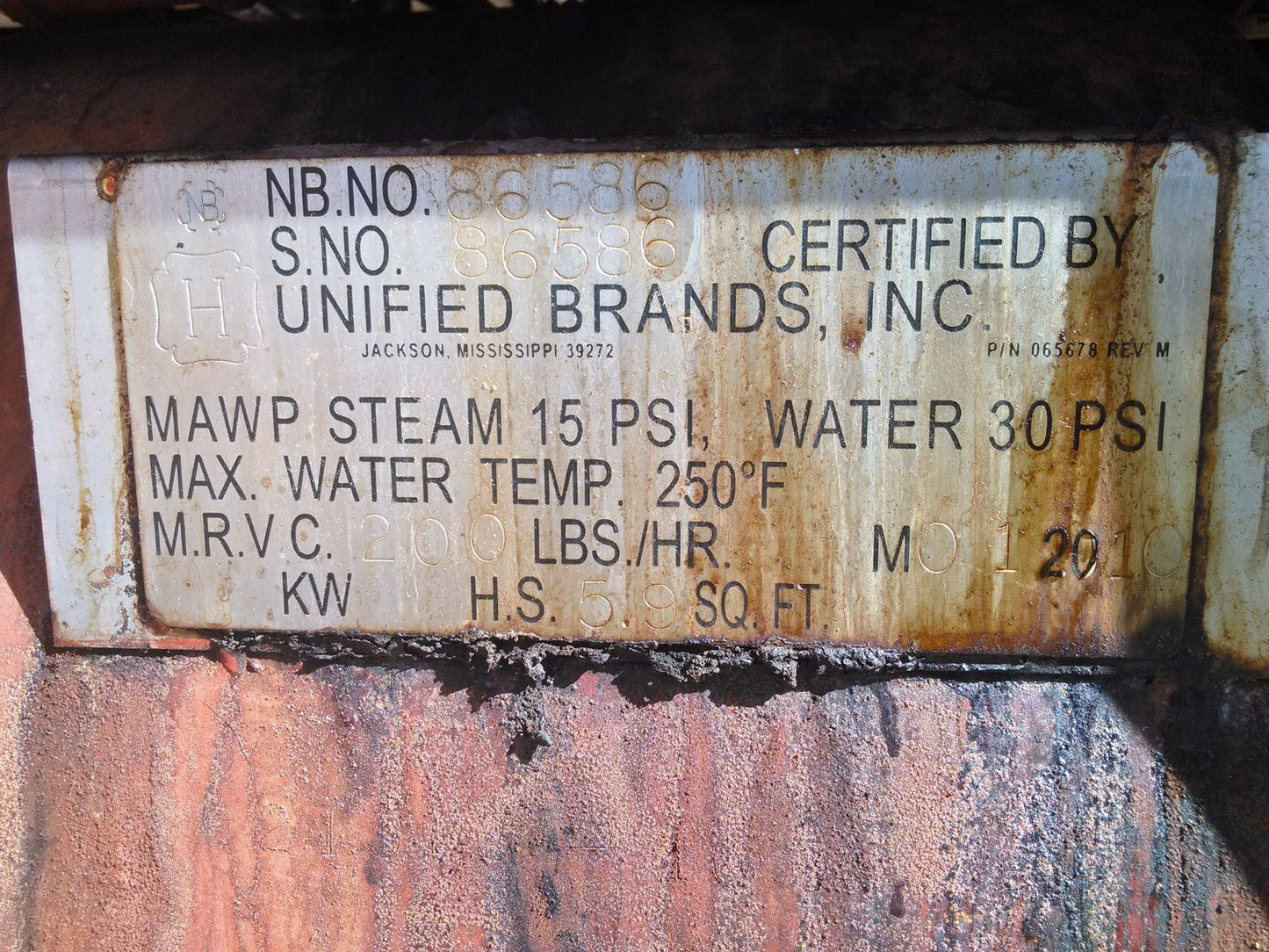 GROEN 20TD 0-3-20-SG TWO 20 QUART KETTLE GAS STEAMER BOILER TILT JACKET STEAM