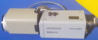 HITACHI MODL HV-C20U-S4 HV-C20 COLOR VIDEO 3CCD FUJI FUJINON D10x 8B-SNDS21 ZOOM