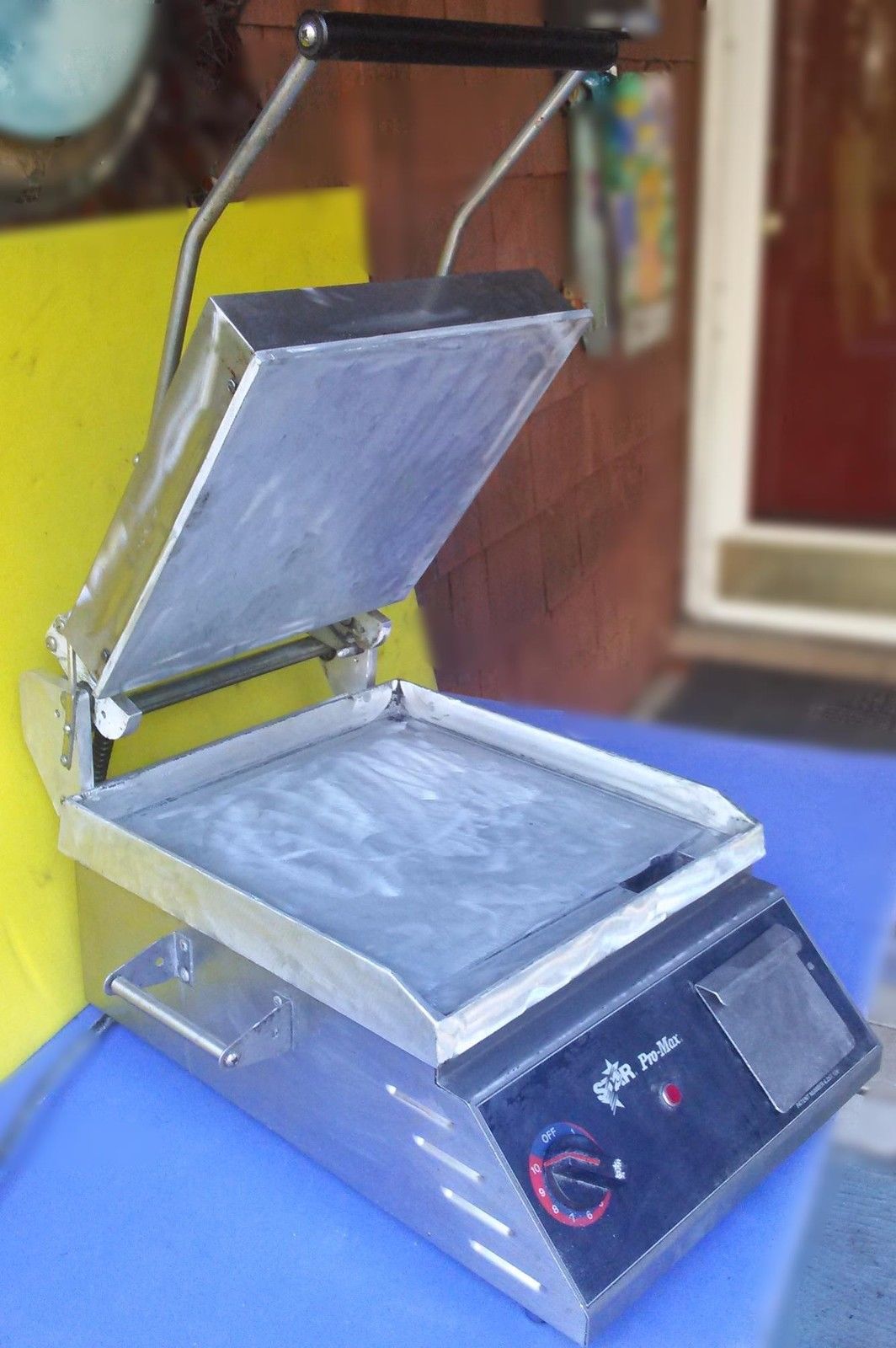 STAR PRO-MAX PANINI Two-Sided Sandwich GRILL TOASTER