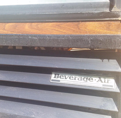 BEVERAGE AIR MT 45 TWO DOOR SLIDING GLASS REACH IN MERCHANDISER FREE SHIPPING