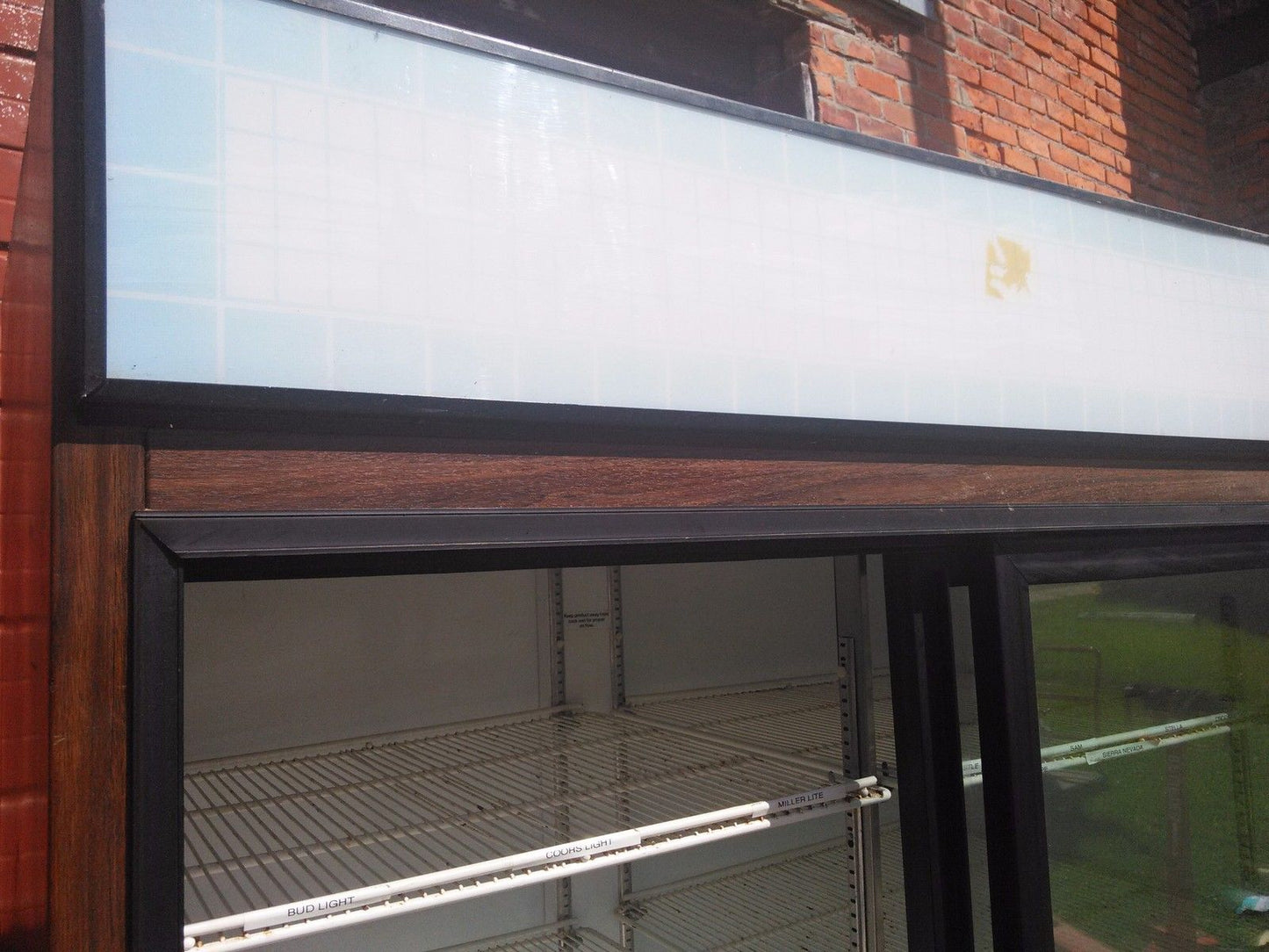 BEVERAGE AIR MT 45 TWO DOOR SLIDING GLASS REACH IN MERCHANDISER FREE SHIPPING