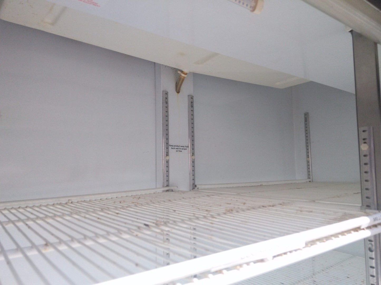 BEVERAGE AIR MT 45 TWO DOOR SLIDING GLASS REACH IN MERCHANDISER FREE SHIPPING