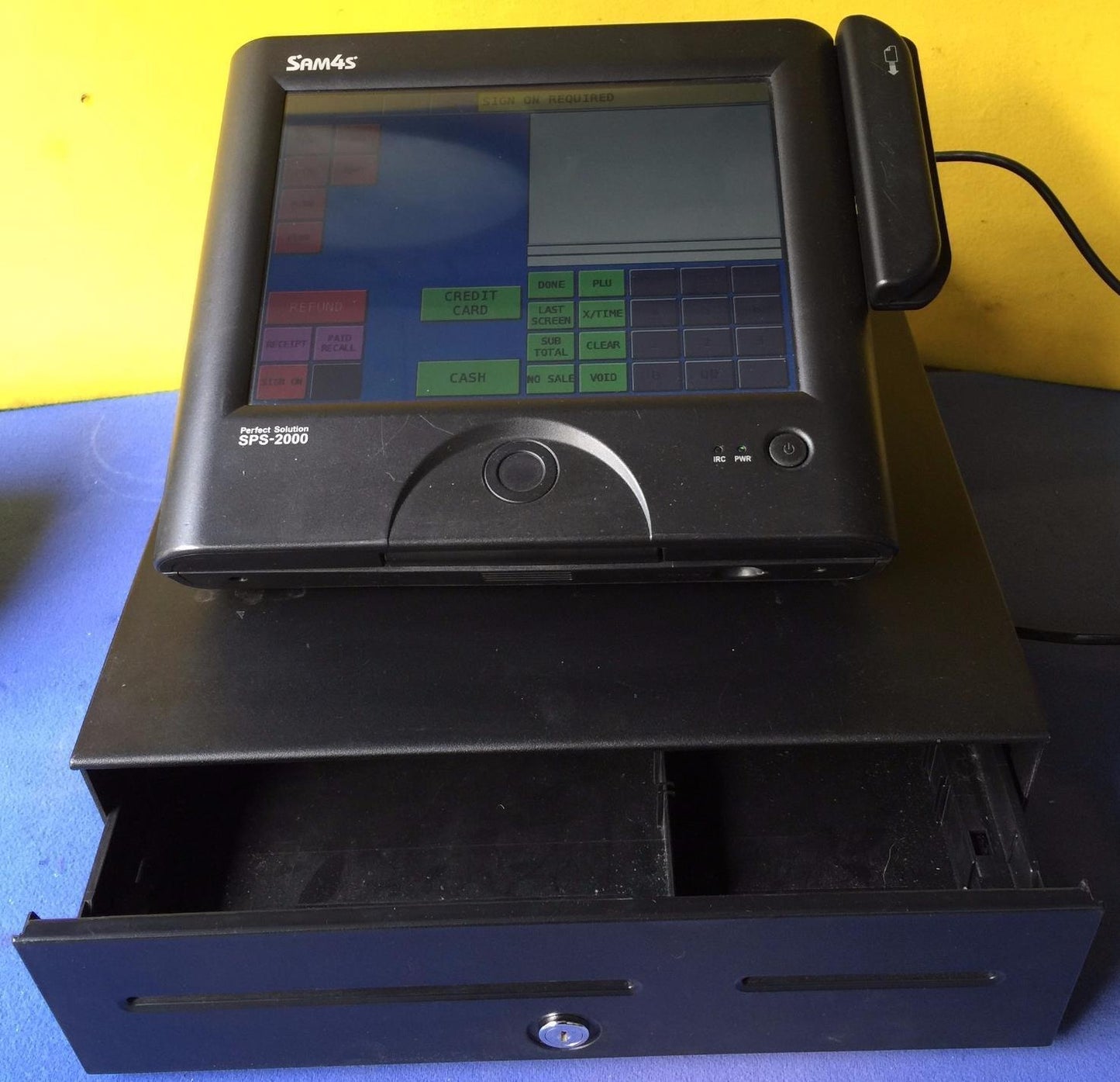 SAM4S  SPS-2000B POS TERMINAL CASH REGISTER and SNBC BTP-2002NP PRINTER TOUCH