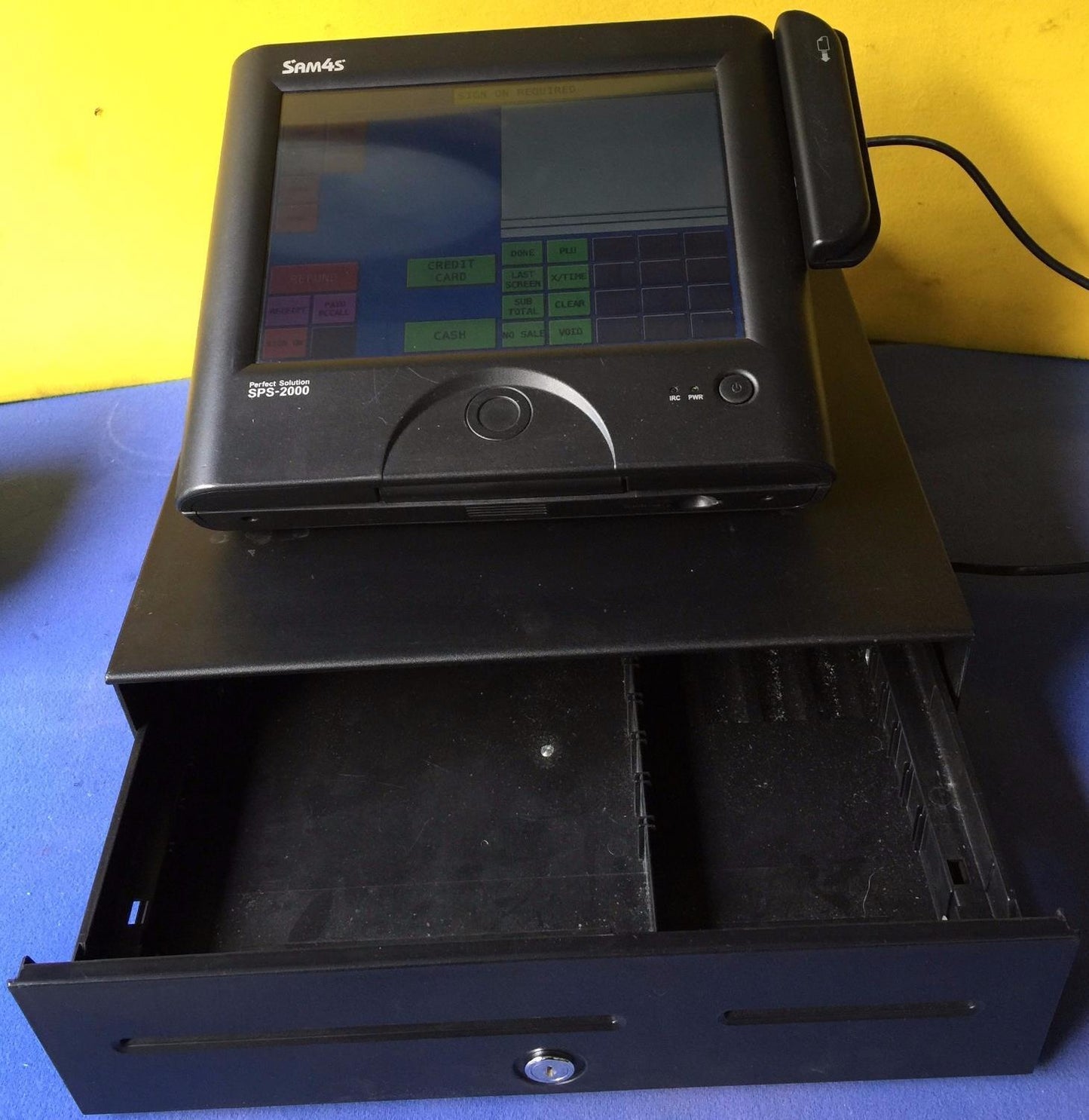 SAM4S  SPS-2000B POS TERMINAL CASH REGISTER and SNBC BTP-2002NP PRINTER TOUCH