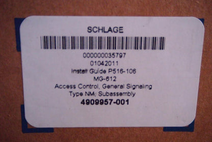SCHLAGE AD400 MULTI TECHNOLOGY KEYPAD WIRELESS LOCK ASSEMBLY & PROXIMITY READER