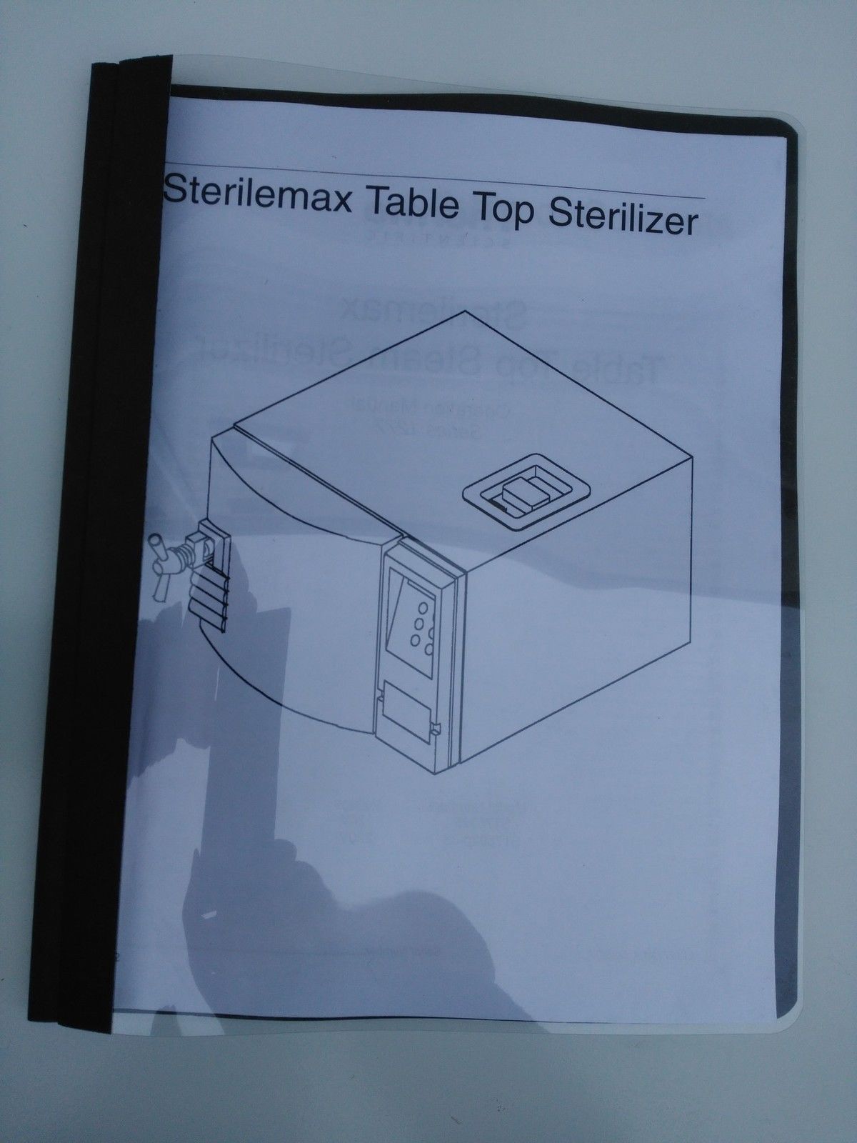 BARNSTEAD INTERNATIONAL HARVEY STERILEMAX ST75925 AUTOCLAVE STERILIZER GUARANTEE