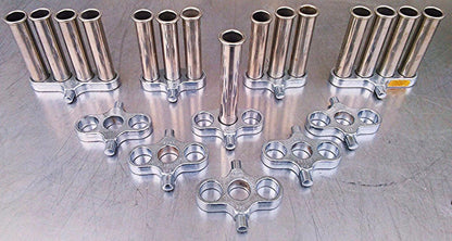 IEC 15 SHIELD 15 ml CENTRIFUGE INSERT TUBES TWO 355 & EIGHT 354 TRUNNION RING S