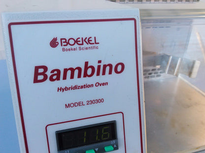 BOEKEL BAMBINO Model 230300 MINI HYBRIDIZATION OVEN works great!!!