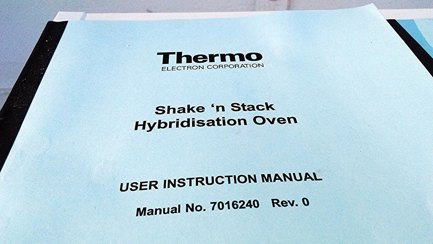 THERMO ELECTRON HYBAID SHAKE'N STACK HYBRIDIZATION HIBRIDISATION OVEN HBSNSRS110