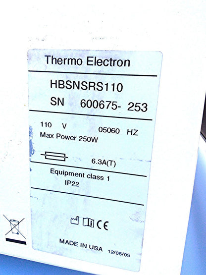 THERMO ELECTRON HYBAID SHAKE'N STACK HYBRIDIZATION HIBRIDISATION OVEN HBSNSRS110