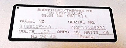BARNSTEAD THERMOLYNE DENTAL HOT PLATE