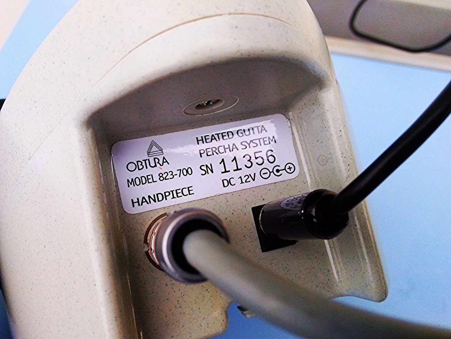 OBTURA HEATED GUTTA PERCHA SYSTEM Model 823-700 for ROOT CANAL DENTAL PROCEDURE