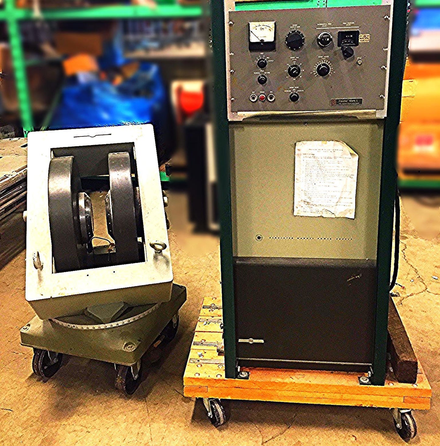 VARIAN V3400 MAGNET SYSTEM plus the FIELDIAL MARK I REGULATOR