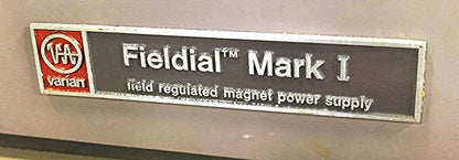 VARIAN V3400 MAGNET SYSTEM plus the FIELDIAL MARK I REGULATOR