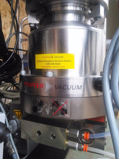 PFEIFFER TURBO MOLECULAR VACUUM PUMP TPH 521 P C DN100 ISO-K 3P PM P03 863 H