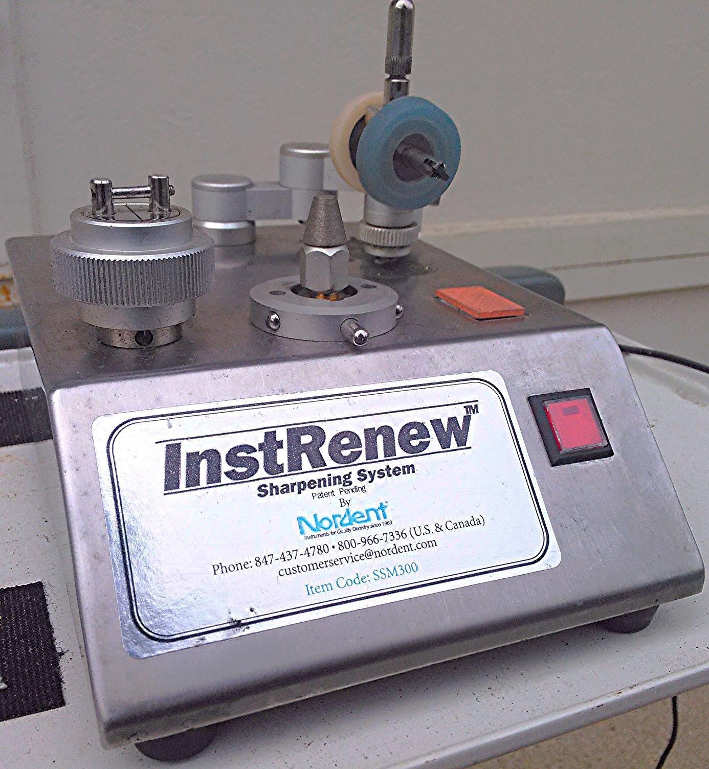 NORDENT INSTRENEW SSM300 HYGIENE INSTRUMENT SCALER & CURETTE SHARPENING SYSTEM