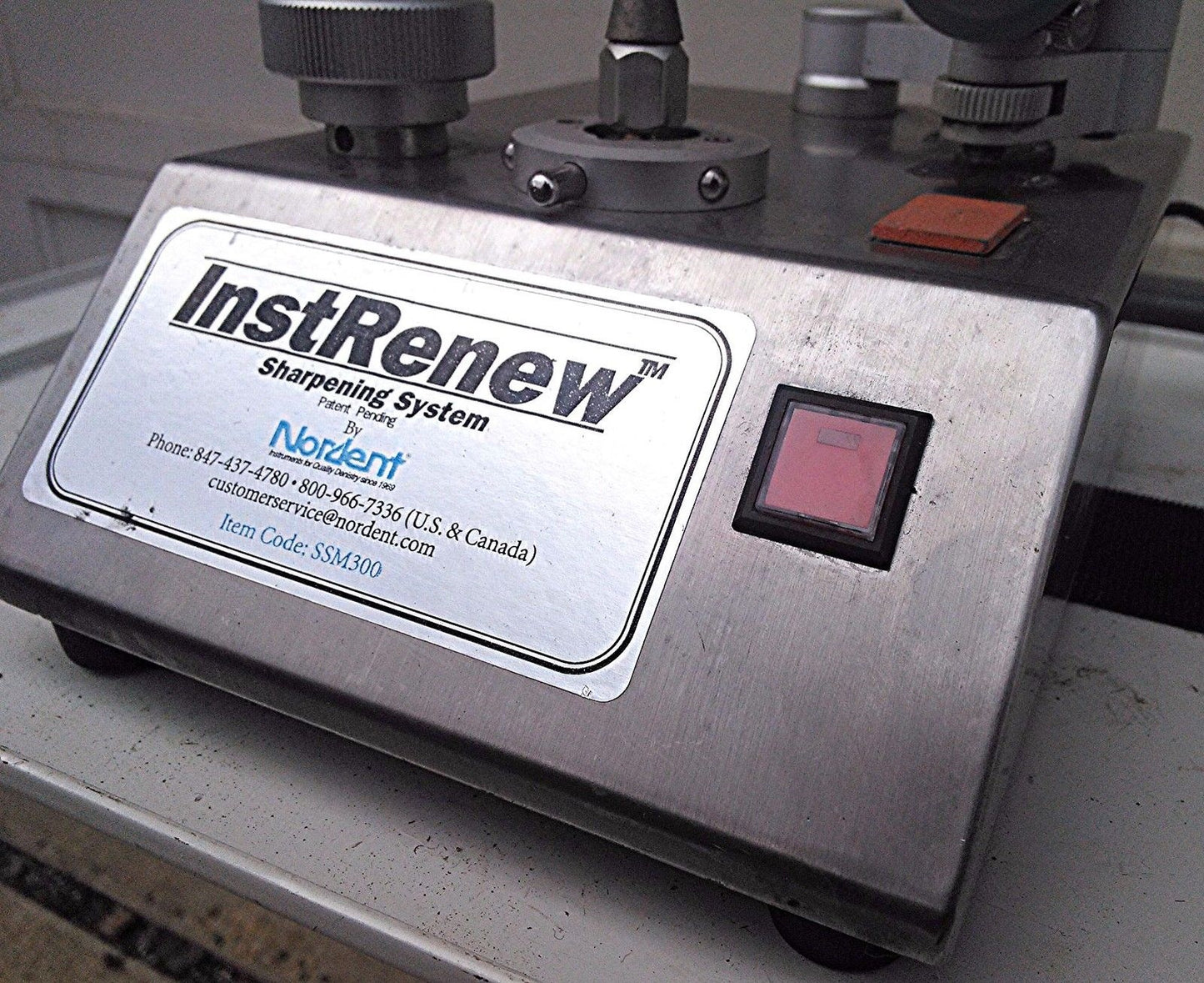 NORDENT INSTRENEW SSM300 HYGIENE INSTRUMENT SCALER & CURETTE SHARPENING SYSTEM