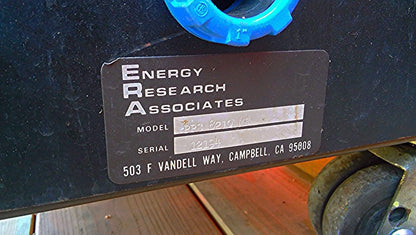 ERATRON ENERGY RESEARCH ASSOCIATES PPS 8210 MF PLASMA POWER SUPPLY