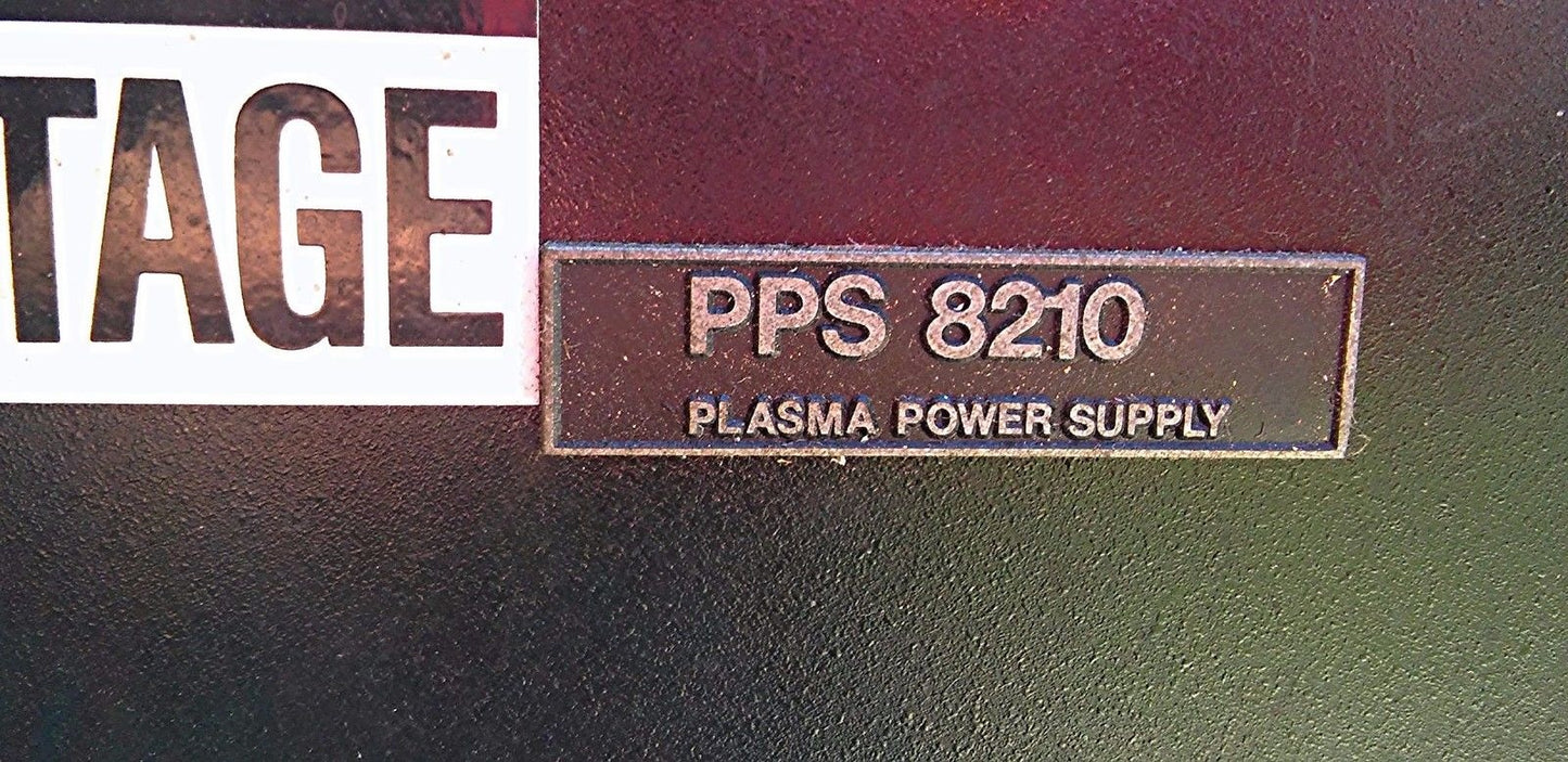 ERATRON ENERGY RESEARCH ASSOCIATES PPS 8210 MF PLASMA POWER SUPPLY