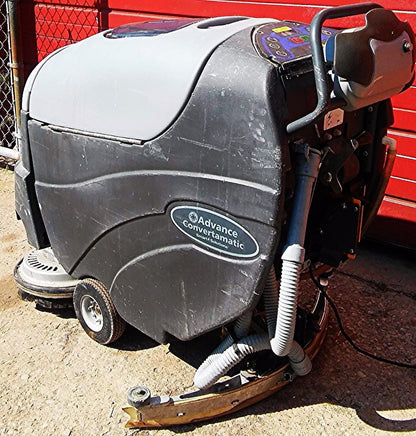 ADVANCE CONVERTAMATIC 26D WALK BEHIND SCRUBBER Auto Charge BATTERY BATTERIES