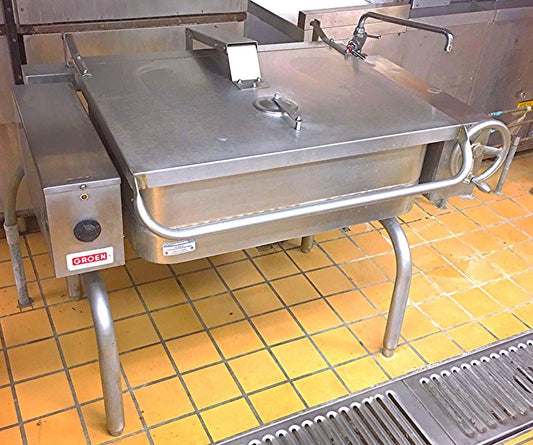 GROEN FPC-3 30 GALLON TILT SKILLET BRAISING PAN Bonus EXTRA HOT COLD FILL FAUCET
