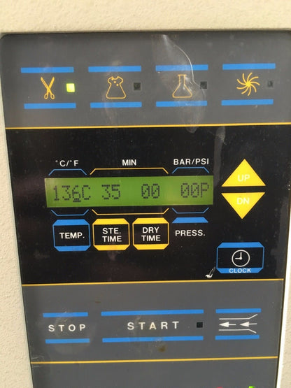 TUTTNAUER 3870 EA AUTOCLAVE TUTTNAER 3870EA LARGE CAPACITY STERILIZER WORKSGREAT