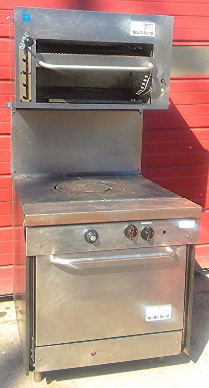 SOUTHBEND 36" PASTA SOUP STOCK NAT GAS SALAMANDER OVEN RESTAURANT WATCH VIDEO