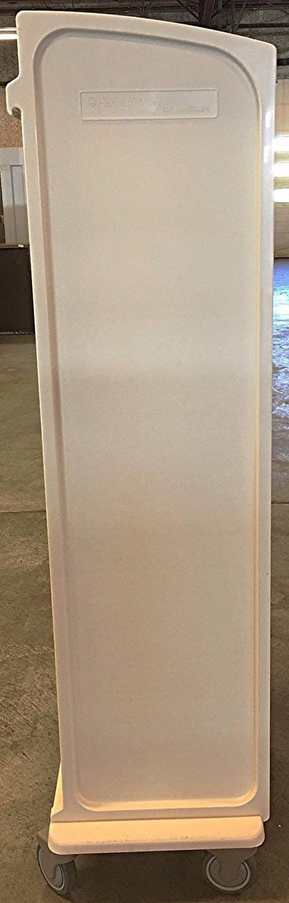 HERMAN MILLER LOCKER CABINET KEYLESS LOCK TAMBOUR DOOR MEDICAL CLINIC WATCHVIDEO