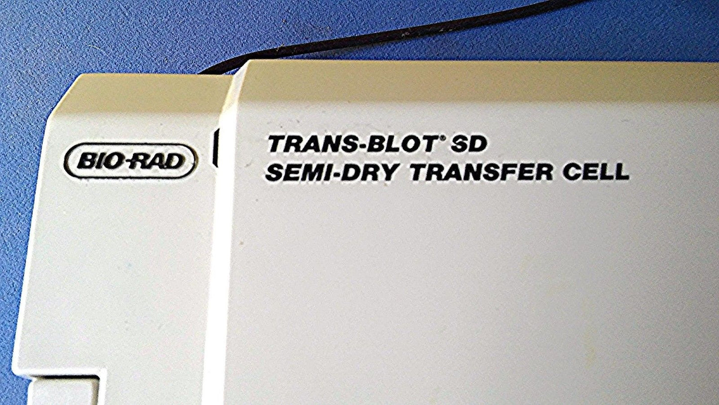 BIO-RAD TRANS-BLOT SEMI-DRY TRANSFER SD CELL ELECTROPHORESIS
