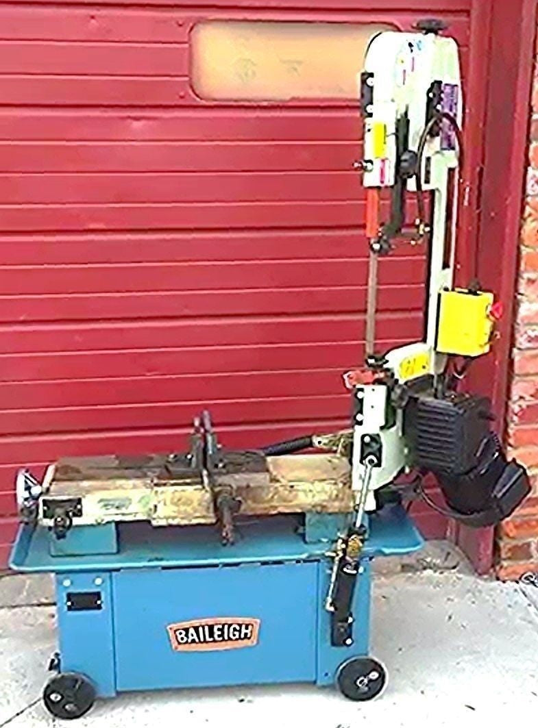 BAILEIGH BS-712M METAL CUTTING 7" BAND SAW WATCH VIDEO OF THIS UNIT WORKING HERE