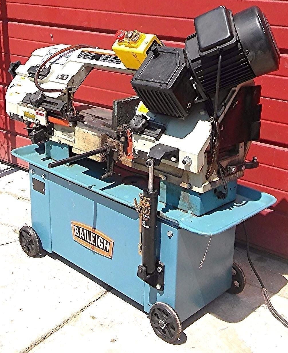 BAILEIGH BS-712M METAL CUTTING 7" BAND SAW WATCH VIDEO OF THIS UNIT WORKING HERE